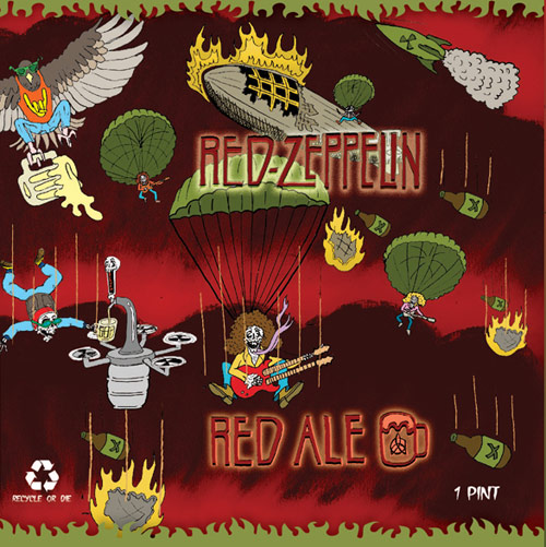 Red Zeppelin Label