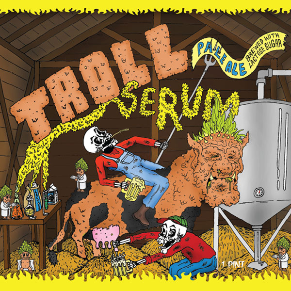 Troll Serum Label