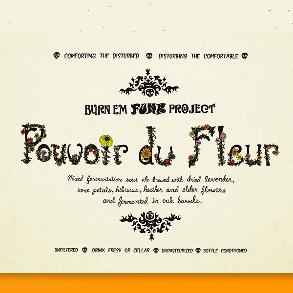Pouvoir Du Fleur Label