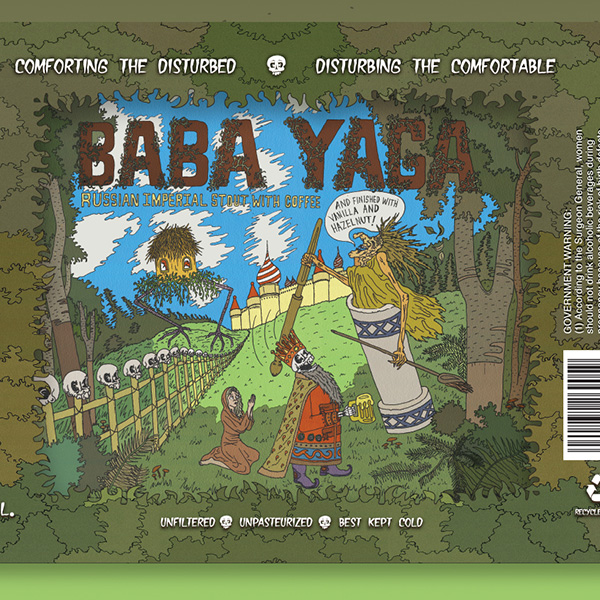 Baba Yaga Label