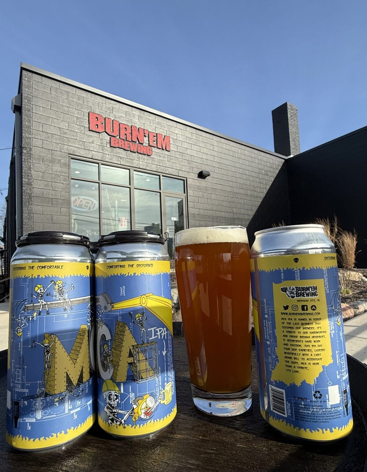 About Us - Burn 'Em Brewing